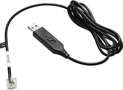 Produktbild von CEHS-CI 02, 1,5 m, RJ45, USB2.0, Männlich/Männlich, Schwarz, 37 g