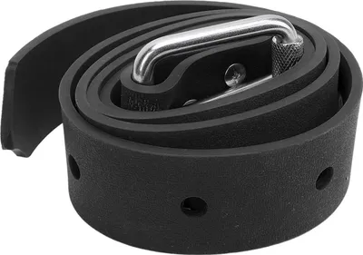 Produktbild von Tauchgewichtsgürtel einstellbares Silikonfrietsin mit Schnellfreisetzungsschnalle für Scuba Speerfishing Black