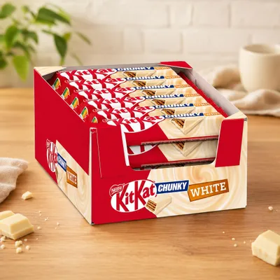 Immagine prodotto di KitKat 12556997 KitKat Chunky white Schokoriegel 24x 40,0 g