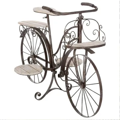 Produktbild von Kovový květináč JÍZDNÍ KOLO, 59 cm