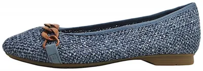 Produktbild von Jana Ballerina Blau in Gr. 40