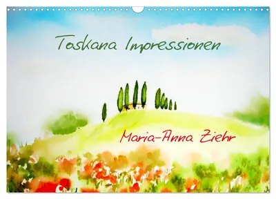 Produktbild von Toskana-Impressionen (Wandkalender 2027 DIN A3 quer), CALVENDO Monatskalender