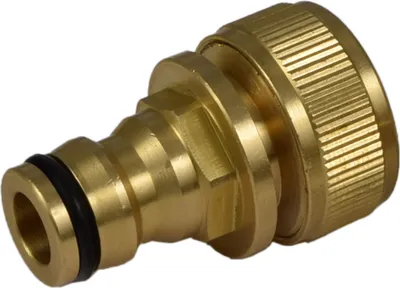 Produktbild von Agora-Tec®  Messing Stecksystem Schnellkupplung Schlauchanschlussstück für 1/2 Zoll Gartenschlauch