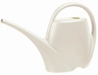 Gießkanne 1,7 l für Zimmerpflanzen, beige, Kunststoff