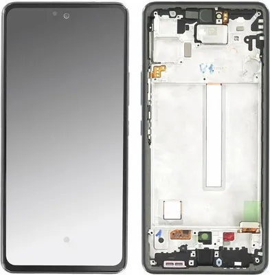 Produktbild von Original Super AMOLED Display Touchscreen Bildschirm Rahmen Awesome Schwarz für Samsung Galaxy A53 5G A536B