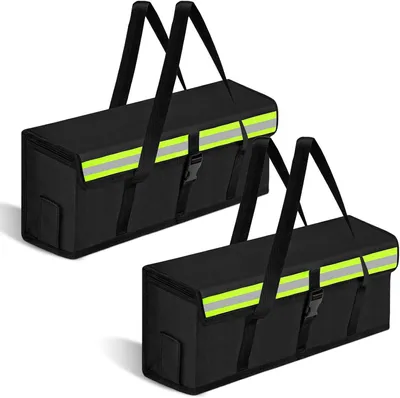 Productafbeelding van Brandwerende accutas e-bike - Set van 2 - Met rits en handvat