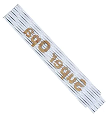 Produktbild von Holzgliedermaßstab 2 Meter mit individueller Lasergravur für Vatertag und Geburtstag