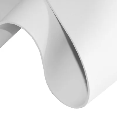 0,5m Neopren-Imitat Stoff 135cm breit Meterware Stretch Stoff Neoprenstoff weiß