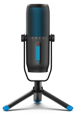 Obrázok produktu pre JLab Audio Talk Pro USB mikrofón: PC, jednoduché pripojenie (plug and play), profesionálna kvalita zvuku, 4 smerové charakteristiky, regulácia hlasitosti, funkcia vypnutia zvuku – mikrofón pre streamovanie a podcasty