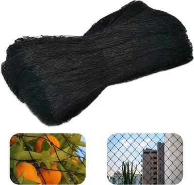 Produktbild von Vogelschutznetz, Gartennetz, 10 x 4 m, Multifunktionales Nylon Schutznetz für Pflanzen
