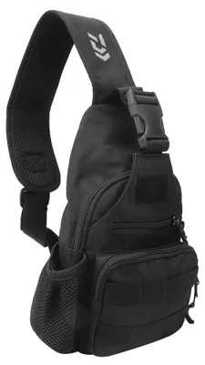 Zdjęcie produktu dla Torba na klatkę piersiową Outdoor Sport Oxford z ładowaniem USB, do wspinaczki, wędkowania i jazdy na rowerze – czarna