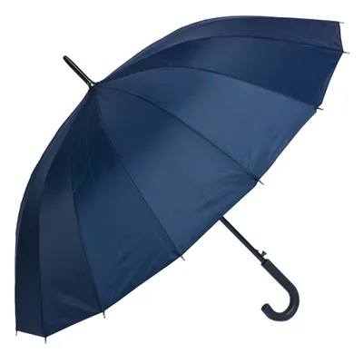 Produktbild von Clayre & Eef Erwachsenen-Regenschirm 60 cm Blau Kunststoff