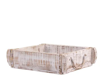 Obrázok produktu pre Chic Antique 41454-01, biela, nádoba, monochromatický dizajn, pre vnútorné použitie, obdĺžnikový tvar, 225 mm