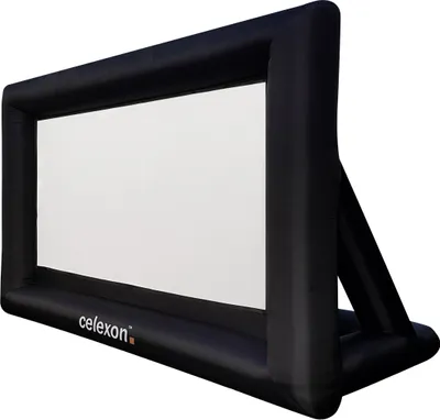 Produktbild von celexon Aufblasbare Outdoor Projektionsleinwand INF200, 4K UHD, PVC, Schwarz, schneller Auf- und Abbau ohne Werkzeug, geringes Packmaß