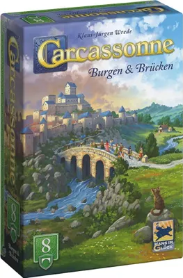 Obrázek produktu pro Hans im Glück Carcassonne 8. rozšíření Hrady a mosty HIGD0138