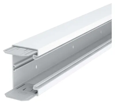 Produktbild von OBO GK-70110RW Geräteeinbaukanal ** m.Bodenlochung 70x110x2000 PVC 627430