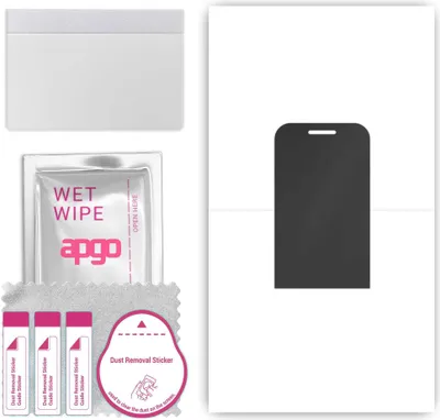 Produktbild von apgo Hydrogel Blickschutzfolie, Matt, kompatibel mit Nokia 2780 Flip, Privacy Displayschutzfolie, Schutzfolie mit Positionierhilfe, Anti-Spy, kratzfest, einfache Montage