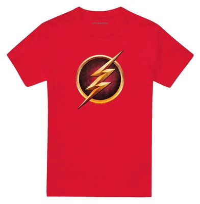 Imagen del producto de Camiseta del personaje Flash, uni, para hombre/mujer, modelo TV40980 (talla S), color rojo