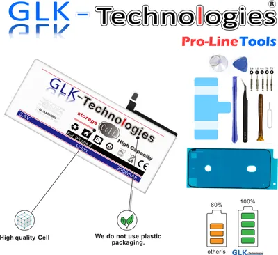 Produktbild von GLK-Technologies Akku für Apple iPhone 8 8G A1905 A1863 A1906 Batterie Pro