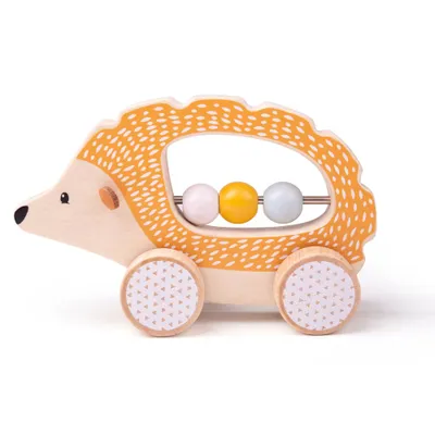 Produktbild von Bigjigs Holz-Schiebespielzeug „Igel“, 100 %