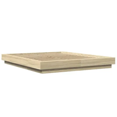 Obrázek produktu pro Rám postele dub sonoma 150 x 200 cm kompozitní dřevo