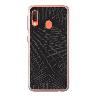 Produktbild von MuchoWow® Handyhülle Schutzhülle Hülle für Samsung Galaxy A20e Modern - Pflanzen - Tropisch Silikon Softcase Handy Hülle - Abdeckung