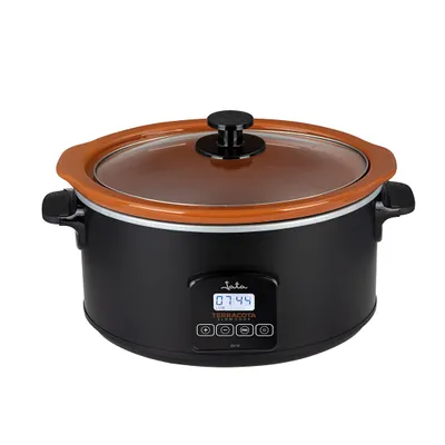 Produktbild von JATA JEOL2145, 5 l, Schwarz, Terrakotta, Tasten, 6 Person(en), 250 °C, Digital