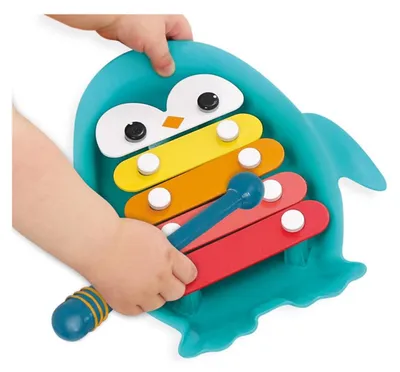 Immagine prodotto di Ludi pinguino blu turchese xilofono