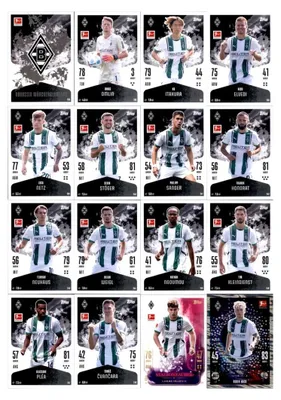 Produktbild von Topps Match Attax Bundesliga - 2024/25 - Mannschaftspaket - BORUSSIA MÖNCHENGLADBACH