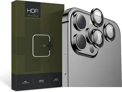 Zdjęcie produktu dla HOFI OSŁONA APARATU DO iPhone 13 Pro/13 Pro Max CZARNA ALUMINIUM