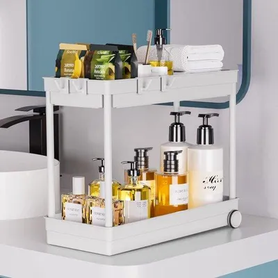 Immagine prodotto di Organizer bianco per cucina e bagno