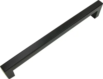 Obrázek produktu pro Klasická nerezová nábytková úchytka 288 mm černá - Elegantní a funkční kuchyňská a nábytková úchytka s matným povrchem pro optimální design a odolnost.