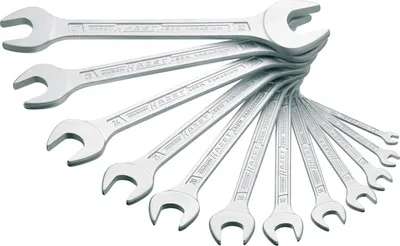 Produktbild von Doppel-Maulschlüsssel-Satz 450N/12, 12-teilig, Schraubenschlüssel