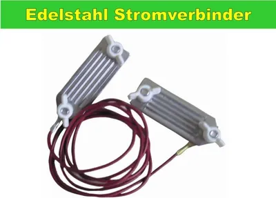 Produktbild von Edelstahl Stromverbinder für Bänder bis 40 mm