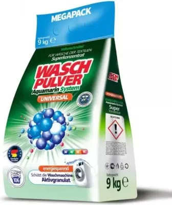 Produktbild von WaschPulver Universalwaschpulver 9 kg - 106 Waschgänge