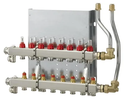 Produktbild von Danfoss Heizkreisverteiler, SG, 6 Heizkreise, 1 Stk.