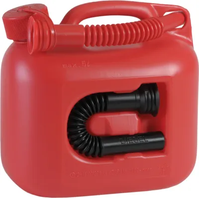 Produktbild von Hünersdorff Kraftstoffkanister Premium Kunststoff Nenninhalt 5 l rot