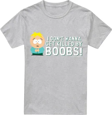 Obrázok produktu pre South Park - "Killed By Boobs" Tričko pre mužov TV7231 (XL) (Športové tričko)