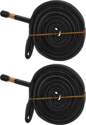 Zdjęcie produktu dla 2 sztuki dętki rowerowej 700 x 23 C z gumy butylowej z zaworem America 48 mm do roweru szosowego MTB zamiennik