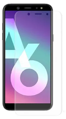Produktbild von 3x Panzerfolie für Samsung Galaxy A6 Plus FULL-COVER Displayschutzfolie HD KLAR