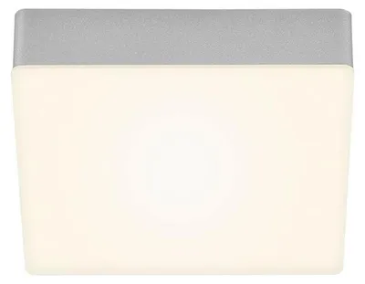 Produktbild von Briloner FLAME quadratische LED Deckenleuchte 15,7cm 11W Silberfarbig Warmweiss