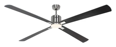 Obrázek produktu pro Stropní ventilátor ECO NEO III 180, kartáčovaný chrom – wenge/stříbrný, WiFi, se světlem