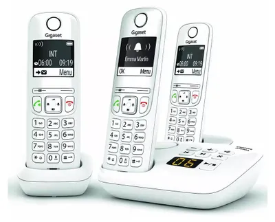 Produktbild von GIGASET Festnetztelefon AS690 Ein Trio Weiß