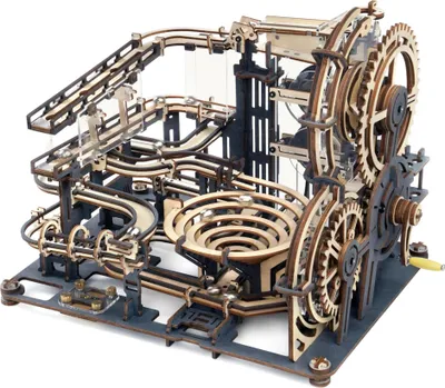 Produktbild von RoboTime 3D skladačka Guľôčková dráha Mesto prekážok