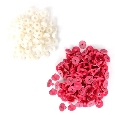 Image de Ear Tag, étiquette d'oreille d'animal, étiquette d'oreille d'animal, étiquette d'oreille ronde, étiquette d'oreille en plastique