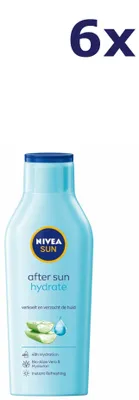 Zdjęcie produktu dla 6 szt. Nivea Sun balsam nawilżająco-łagodzący po opalaniu 400 ml