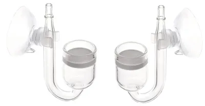 CO2-Diffusor mit Blasenzähler, 2 Stück, für Aquarien