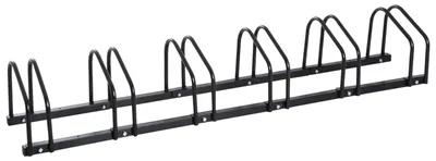 Obrázok produktu pre HOMCOM stojan na bicykle, stojan na parkovanie bicyklov, stojan na viacero bicyklov, pojazdí až 6 bicyklov