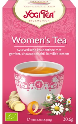 Produktbild von Yogi Tea Frauentee pro Packung