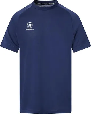 Produktbild von Warrior Team Train Baumwolle Feel Junior-kurzarm-t-shirt Blau 8-9 Years Junge Blau 8-9 Years